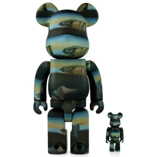400% + 100% Bearbrick Salvador Dali The Persistance of Memory