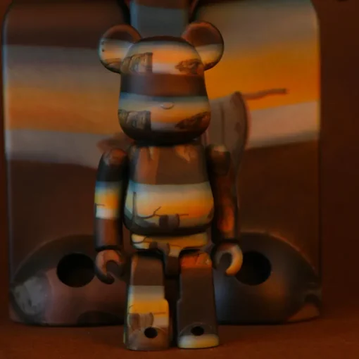 400% + 100% Bearbrick Salvador Dali The Persistance of Memory