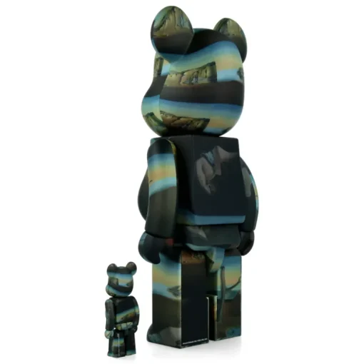 400% + 100% Bearbrick Salvador Dali The Persistance of Memory