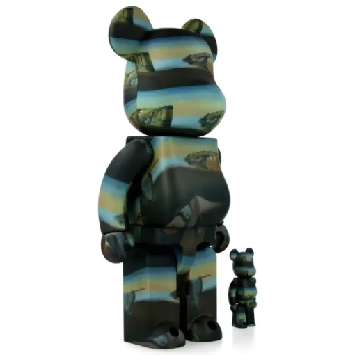 400% + 100% Bearbrick Salvador Dali The Persistance of Memory