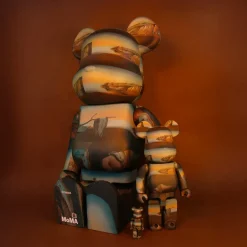400% + 100% Bearbrick Salvador Dali The Persistance of Memory