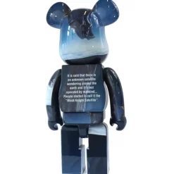 1000 % Bearbrick Satélite de caballero negro
