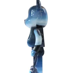 1000 % Bearbrick Satélite de caballero negro