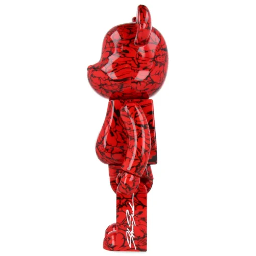 400% + 100% Bearbrick Shun Sudo - Mr Scarlet
