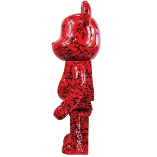 1000% Bearbrick Shun Sudo - Mr Scarlet