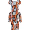 1000% Bearbrick Signo de mono (Banksy)