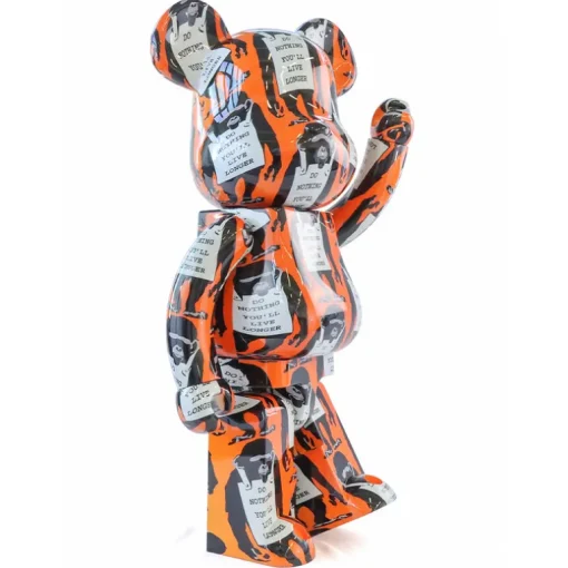 1000% Bearbrick Signo de mono (Banksy)