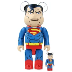 400% + 100% Bearbrick Superman (The Dark Knight Returns)