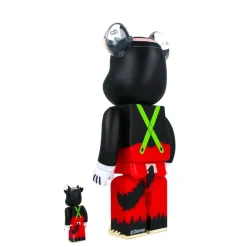 400% + 100% Bearbrick The Big Bad Wolf