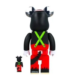 400% + 100% Bearbrick The Big Bad Wolf