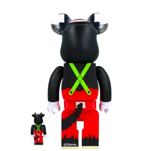 400% + 100% Bearbrick The Big Bad Wolf