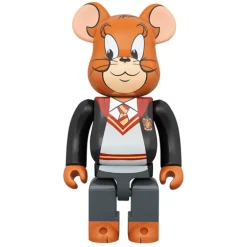 400% + 100% Bearbrick Tom & Jerry in Hogwarts House Robes