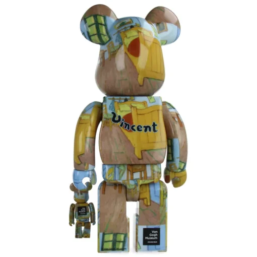 400% + 100% Bearbrick Van Gogh The Bedroom