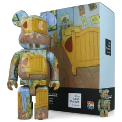 400% + 100% Bearbrick Van Gogh The Bedroom
