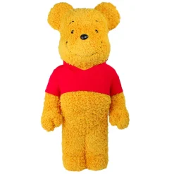 1000% Bearbrick Winnie the Pooh - Costume Ver. (Pile Fabric)