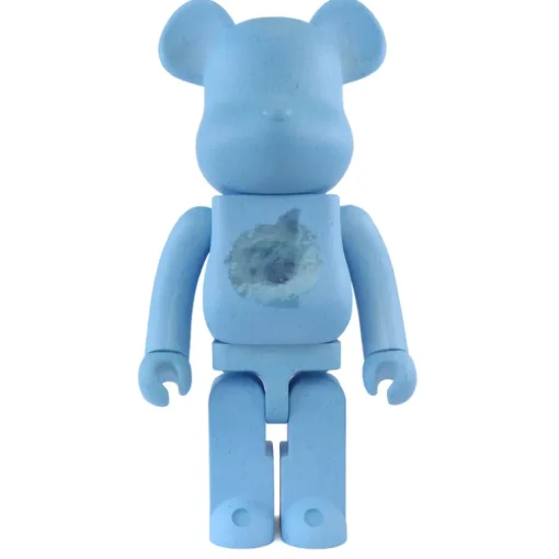 1000% Bearbrick X Snarkitecture X Black Rainbow Blue Edition