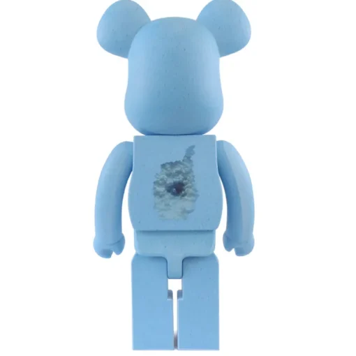 1000% Bearbrick X Snarkitecture X Black Rainbow Blue Edition