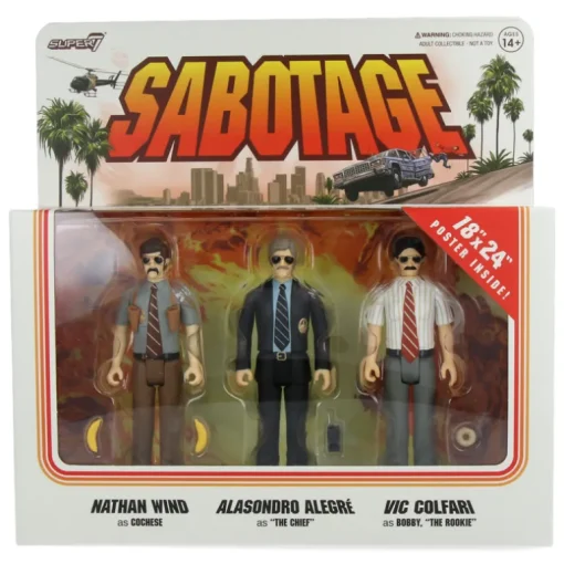 Beastie Boys - ReAction Figures (Wave 03) - Sabotage (Set of 3)