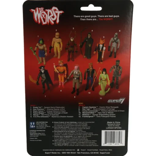 Black Falcon - The Worst - ReAction figure