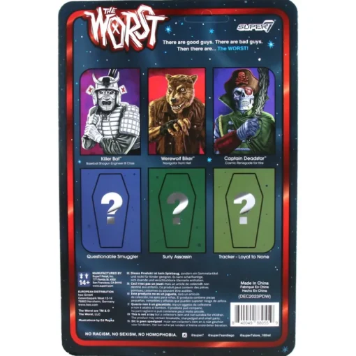 Captain Deadstar (Scum Squad) - The Worst ReAction Figures Wave 4