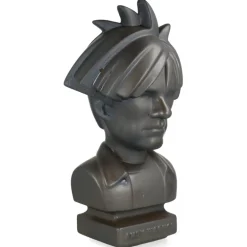 CERAMIK Andy Warhol Bust 80s ASH GOLD