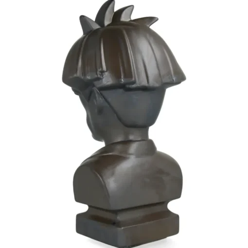 CERAMIK Andy Warhol Bust 80s ASH GOLD