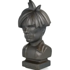 CERAMIK Andy Warhol Bust 80s ASH GOLD
