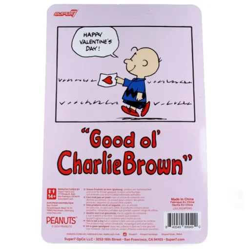 Charlie Brown Valentine Delivery (Peanuts)- ReAction figures