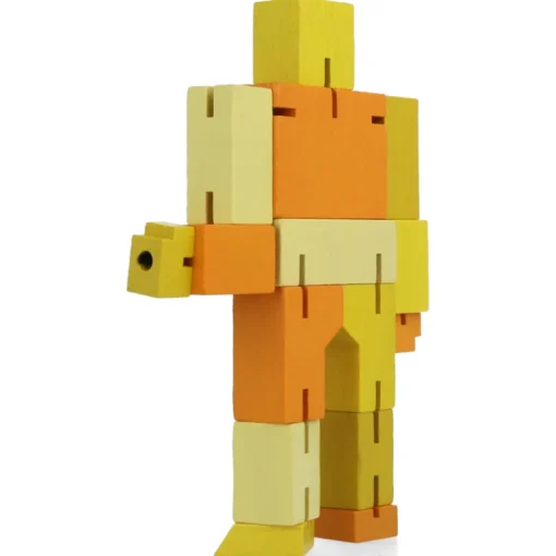 Cubebot - Small - Yellow Multi
