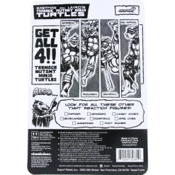 Donatello (Comic Greyscale) - Teenage Mutant Ninja Turtles - ReAction Figures Wave 9