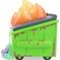 Dumpster Fire - Barfing Vinyl Figure
