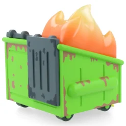 Dumpster Fire - Barfing Vinyl Figure