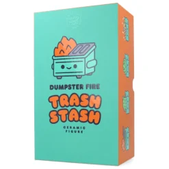 Dumpster Fire - Trash Stash Ceramic Figure