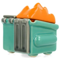 Dumpster Fire - Trash Stash Ceramic Figure