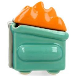 Dumpster Fire - Trash Stash Ceramic Figure
