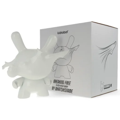 8" Dunny Breaking Free Resin Artist Figure by WHATSHISNAME