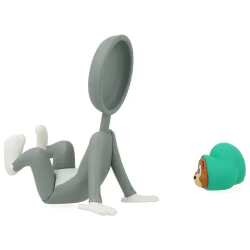 Figurine UDF Tom & Jerry series 3 : Tom Head in the shape of the pan and Jerry in the Vinyl Hose