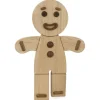 Gingerbread Man Natural Oak