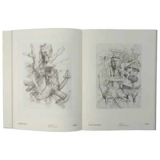 Graphite hand-drawn pencil sketches and drawings from around the world