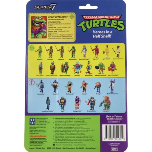 Heavy Metal Raph (TMNT) - ReAction figure