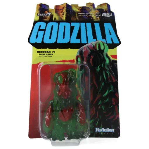 Hedorah (Clear Green) - Toho ReAction Figures