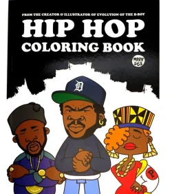 Hip hop coloring book
