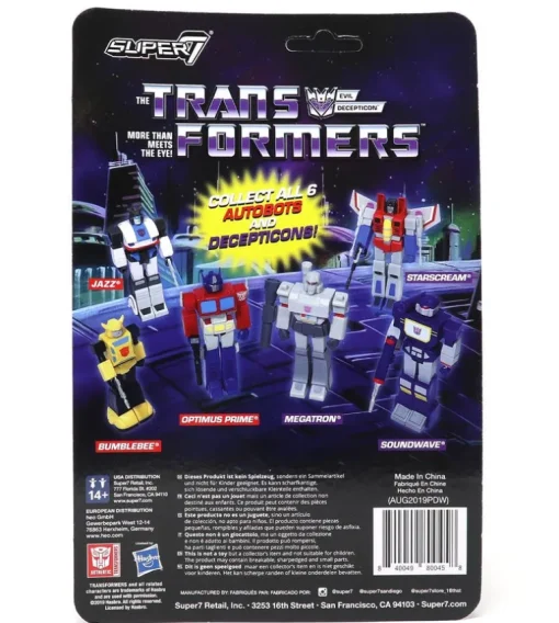 Jazz - Transformers wave 1 - ReAction figures