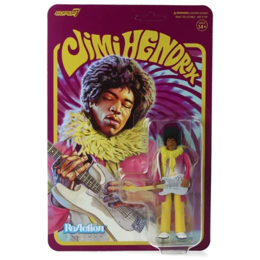 Jimi Hendrix (Reverse Album Colors) - ReAction Figures