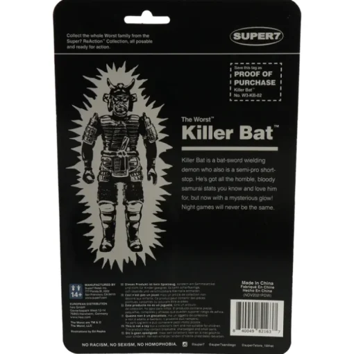 Killer Bat (Monster Glow) - The Worst - ReAction figure