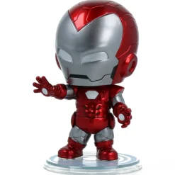 Marvel Comics - Cosbaby (S) Iron Man (Silver Centurion Armor)