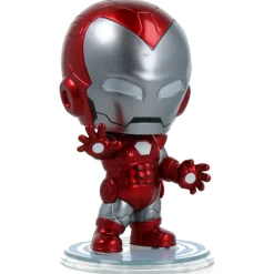 Marvel Comics - Cosbaby (S) Iron Man (Silver Centurion Armor)