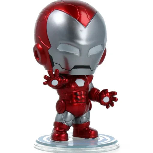 Marvel Comics - Cosbaby (S) Iron Man (Silver Centurion Armor)