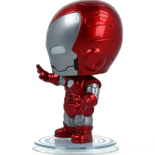 Marvel Comics - Cosbaby (S) Iron Man (Silver Centurion Armor)