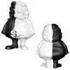 Mc Supersized Black and White porcelaine